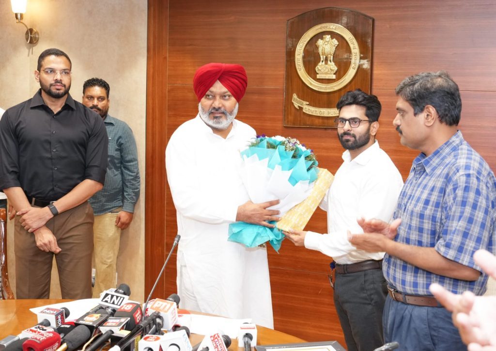 पंजाब द्वारा जून में 44.44 प्रतिशत और वित्तीय साल 2025- 26 की पहली तिमाही में 27 प्रतिशत की रिकार्ड तोड़ जी. एस. टी विकास दर हासिल: हरपाल सिंह चीमा