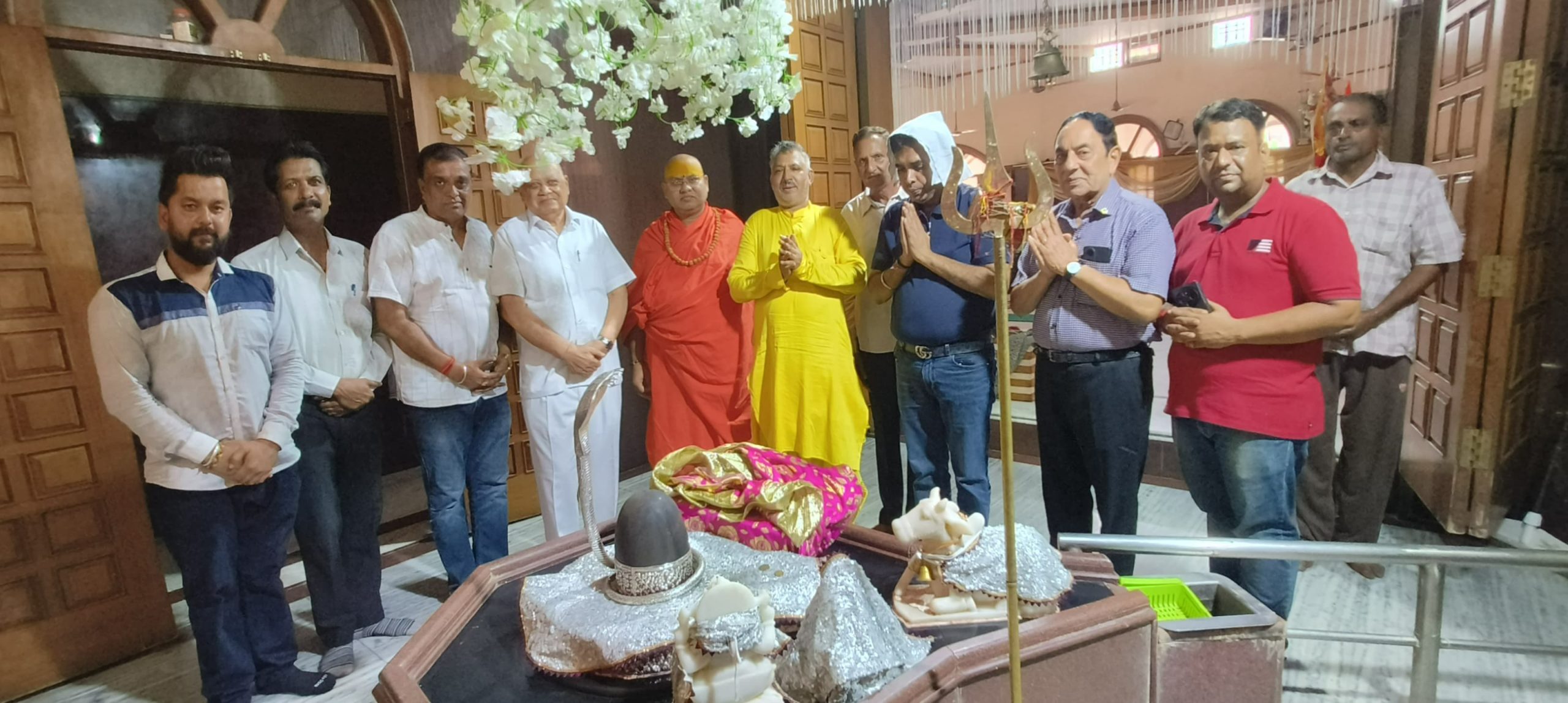 लक्ष्मी नारायण मंदिर में श्री हरि कथा