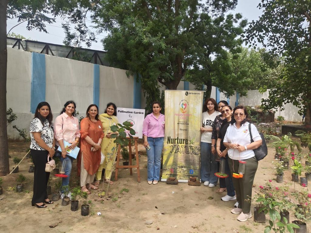 लुधियाना के गुरु हरकिशन पब्लिक स्कूल में पॉलिनेशन गार्डन का उद्घाटन