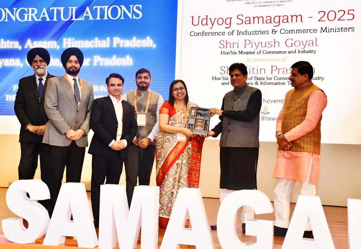 , Punjab was also conferred the Gold Award in the State Category at the prestigious National One District One Product (ODOP) Awards 2024, presented by Shri Piyush Goyal on 14th July 2025
